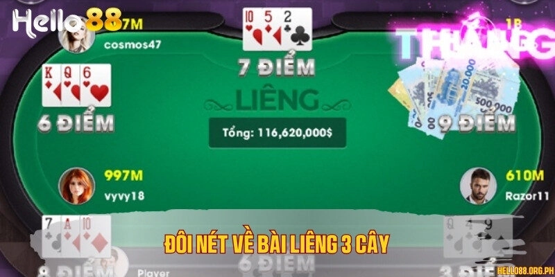 Đôi nét về bài Liêng 3 cây